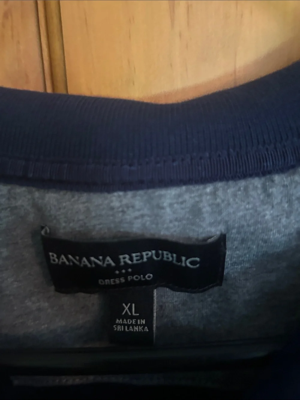 Banana Republic Men's Dark Navy Polo